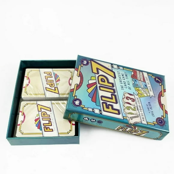 Flip 7 Board Game Cards – Casual Entertainment Party Game for All Ages – 1-3 Players – CAT100FL