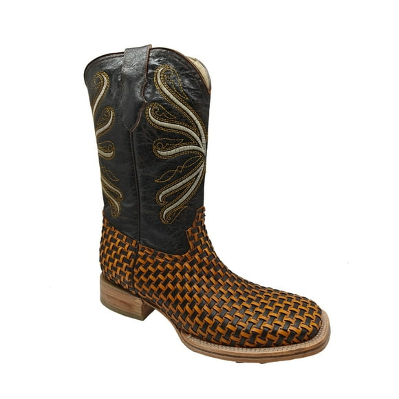 Bota Vaquera El Chiqueado Piel Genuina color Café El Chiqueado Botas Vaqueras Piel Genuina