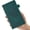 Green, variant on NIRMIRO 2027 Pocket Planner, A6 Hardcover Leather with Tree Design, Weekly & Monthly, 3.8"x7", Pen Holder, Ribbon Bookmarks & Inner Pocket for Purse Organizing