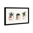 thumbnail image 4 of Wynwood Studio Line of Succulents Floral and Botanical Wall Art Canvas Print White 19x13, 4 of 5