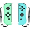 Kinvoca Joy Pad Controller for Nintendo Switch, L/R Switch Controller Replacement, Wired/Wireless Switch Remotes - Turquoise
