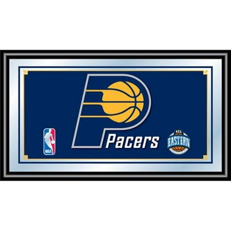 Indiana Pacers NBA Framed Logo Mirror
