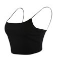 thumbnail image 4 of yunLCZ Square Neck Tank Top Fashion Sexy Women Sleeveless Vest Ladies Solid Camis Slim Short Tank Tops Summer Sleeveless Tops, 4 of 4