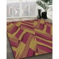 thumbnail image 3 of Ahgly Company Machine Washable Indoor Rectangle Transitional Bright Maroon Red Area Rugs, 8' x 12', 3 of 7