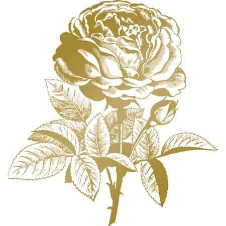 Anna Rose - Couture Creations Anna Griffin Hotfoil Plate - Classic Rose
