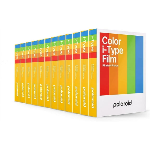 Polaroid Originals Color Film for I-Type 12 Pack, 96 Photos 6011