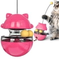 thumbnail image 2 of Dispensador de Alimentos para Gatos Trate Juguetes, Trate Interactivo rojo Zulema dispensador de golosinas para gatos, 2 of 8
