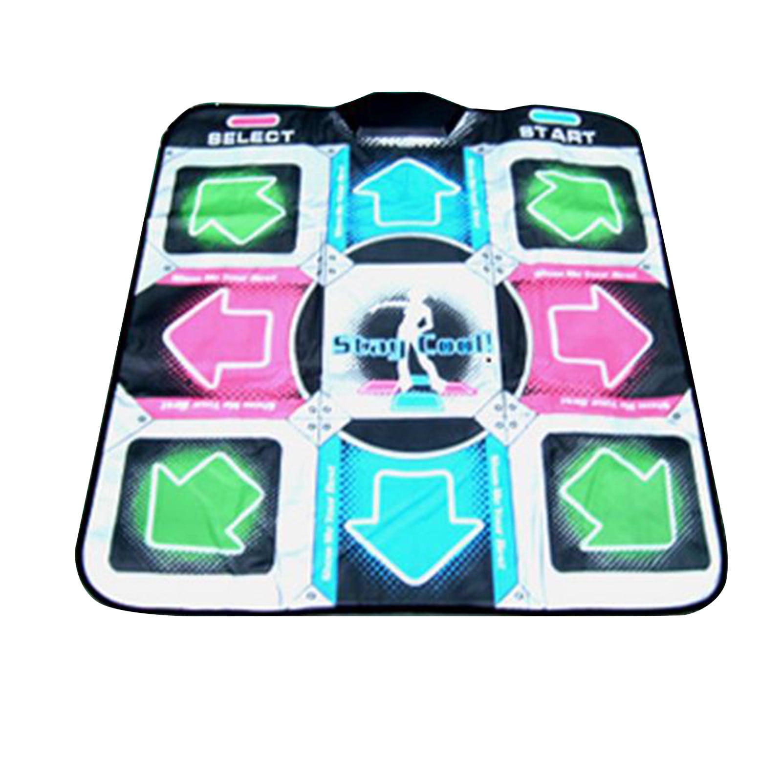 A Wireless Non-Slip Somatosensory Soft Dancer Step Pads with Music Yowein Latest Dance Mat for Kids Adults Double User Dance Mat for Kids Adults Plug and Play Sense Game for PC TV 