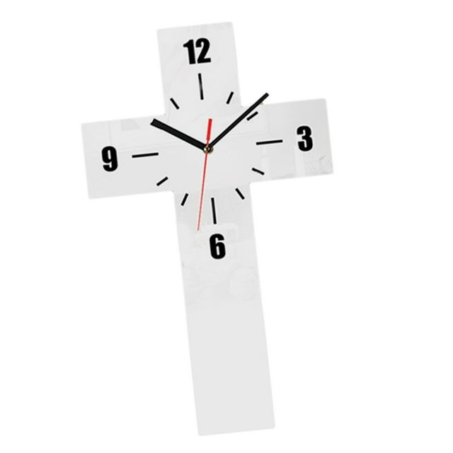Modern Wall Clock Decor Accessory Acrylic Wall Clock Decorative Clocks for Walls White