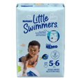 thumbnail image 4 of Huggies Little Swimmers Disposable Swim Diapers, Size 5-6 (32+ lbs), 17 Ct, 4 of 7
