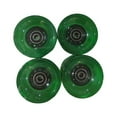 thumbnail image 2 of relayinert 4 Pcs 82A 70X51mm Roues de Longboard Matériau PU Planche à Roulettes Pièce de Planche à Roulettes Transparent Vert, 2 of 6