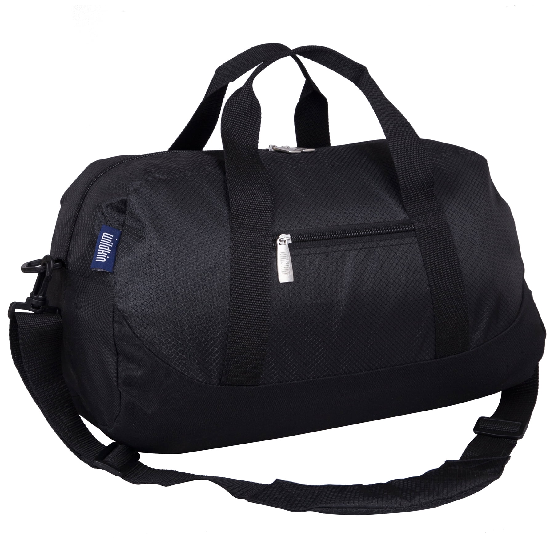 Wildkin Rip-Stop Black Overnighter Duffel Bag - Walmart.com - Walmart.com