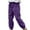#310-Purple, variant on Cowsor Womens Mid Rise Cord Barrel Jeans Casual Baggy Wide Leg Corduroy Cropped Ankle Pants with Pockets