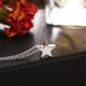thumbnail image 5 of Collar de estrella delicado, creativo, cadena de clavícula sencilla, cadena de cuello de moda para mujer y niña (plata), 5 of 7