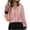 Pink, variant on biudgviw Dressy Tops for Women V Neck Long Sleeve Work Office Shirts Loose Fit Elegant Business Casual Tee Blouses Fall Clothes