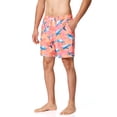 thumbnail image 3 of Rugged Shark Mens & Big Mens Swim Trunks, 7" Inseam, Sizes S-3XL, 3 of 8
