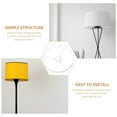 thumbnail image 4 of CTIRCHIU 2 Pieces Drum Shape Lampshade Frame Metal for Decorative Effect Designers, 4 of 8