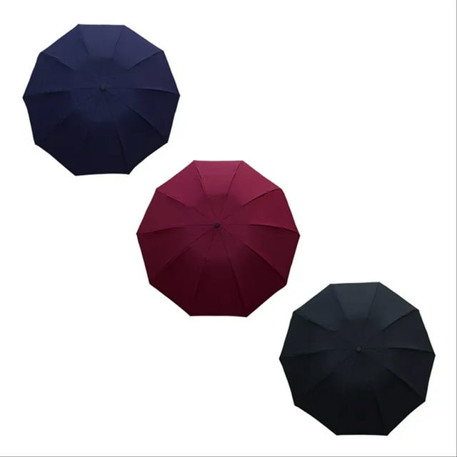 Sombrilla con Sistema Semi-Automático Protección UV Paq. 3 Pzs.