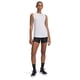 thumbnail image 2 of Shorts Under Armour Team Shorty 4 para Mujer Talla XS Negro/Blanco, 2 of 2