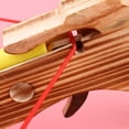 thumbnail image 3 of 2 juegos de arco y flecha de madera, juguetes interactivos para padres e hijos, juguetes deportivos al aire libre para niños pequeños (color aleatorio), 3 of 7