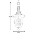 thumbnail image 2 of P3753-20-Progress Lighting-Seeded Glass - 3 Light - Bowl Shade in New Traditional and Transitional style - 9.75 Inches wide by 24.5 Inches, 2 of 3