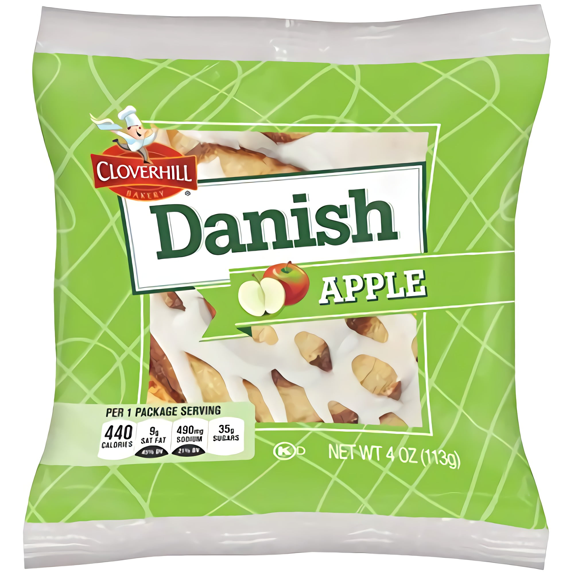 Cloverhill Bakery, Apple Bear Claws, 4.25 oz, 12 Pack - Walmart.com