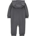 thumbnail image 3 of Carter's Child of Mine Baby Unisex Hooded Jumpsuit, One-Piece, Sizes 0/3-24 Months, 3 of 5
