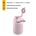 thumbnail image 2 of RTIC Half Gallon Ceramic Lined Insulated Outback Water Bottle Jug, Leak Proof, Pale Pink, 2 of 7