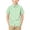 Green, variant on TKKCS Boys Cotton Short Sleeve Button Down Shirt- Summer Daily Wear School Uniform Breathable Turndown Collar Shirts Blue Size 9-10Y