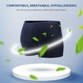 3 Pack Urinary Incontinence Briefs Underwear for Men Built in Cotton