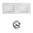thumbnail image 1 of American Imaginations 48-in. W Ceramic Top Set White AI-20954, 1 of 1