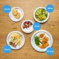 thumbnail image 3 of Great Value Everyday Disposable Paper Plate 8.5 inch, 600 Count, 3 of 6