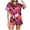 Hot Pink, variant on Halloween Clothes for Women Women Pajama Sets Ladies Casual Pajamas And Shorts Set Comfort Sleepwear for Home Nights Hot Pink XL