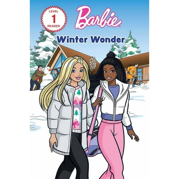 Mattel Reader, Level 1 Barbie: Winter Wonder, (Paperback)