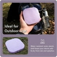 thumbnail image 3 of TUDIA Hard PC Waterproof Travel Carrying Case for Urinal Pee Cup Funnel Device - Purple, 3 of 6