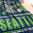 thumbnail image 3 of Seattle Football Fans Flannel Blanket Gifts for Men Women Football Team Lovers Throw Blanket 60''''x50'''', 3 of 6