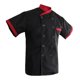 thumbnail image 1 of Chaqueta a rayas unisex Hugo manga corta Uniforme de catering L, 1 of 10
