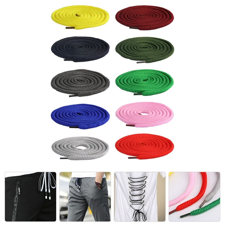 Drawstring Cord Replacement Hoodie Replacement Drawstring Elastic Polyester  Rope Pajama Cord Clothing Pants String Cords