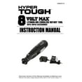 Hyper Tough 8V MAX Cordless Rotary Tool, Non Removable 1.5 Ah Battery