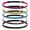 Thin, variant on SQDWYGUO 5 Pcs Glitter Running Headbands, Elastic Shiny Headbands Women Adjustable Headband Stretchy Sparkling Hair Accessories Non-Slip Sports Headband for Teen Girl Party Favors Yoga Athlete,Thin