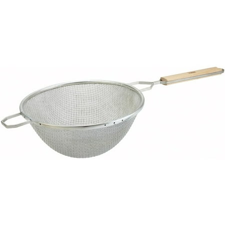 

10 1/4 Single Mesh Strainer Fine Tin 6 packs