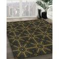thumbnail image 3 of Ahgly Company Machine Washable Indoor Rectangle Transitional Midnight Gray Area Rugs, 7' x 10', 3 of 7