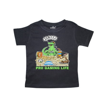 

Inktastic Pro Gaming Life Dino Gift Toddler Boy or Toddler Girl T-Shirt