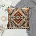 thumbnail image 2 of Shangniulu Ethnic Pattern Throw Pillow Cover Cushion Case for Home Decor Sofa Couch Short Plush Farmhouse Decorations, 2 of 5