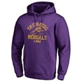 thumbnail image 2 of Men's Purple LSU Tigers Primary Hometown Collection Pullover Hoodie, 2 of 3