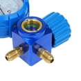 thumbnail image 7 of Single Manifold Gauge, Air Condition Manifold Gauge with Clear Scale, Fits R410A R22 R134A R404A Refrigerants, 7 of 7