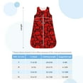Cauagu Ladybugs 1 for Infant Wearable Blanket,Unisex, Girl, Boy Swaddle