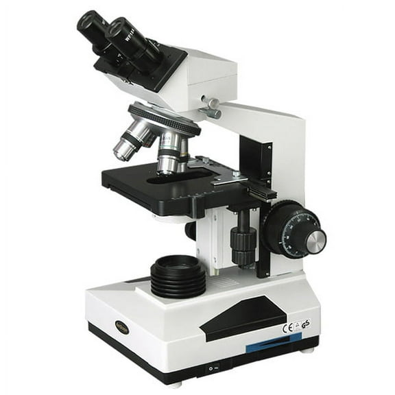 AmScope 40X-2000X LED Binocular Compound Microscope New