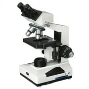 AmScope 40X-1600X LED Binocular Compound Microscope New