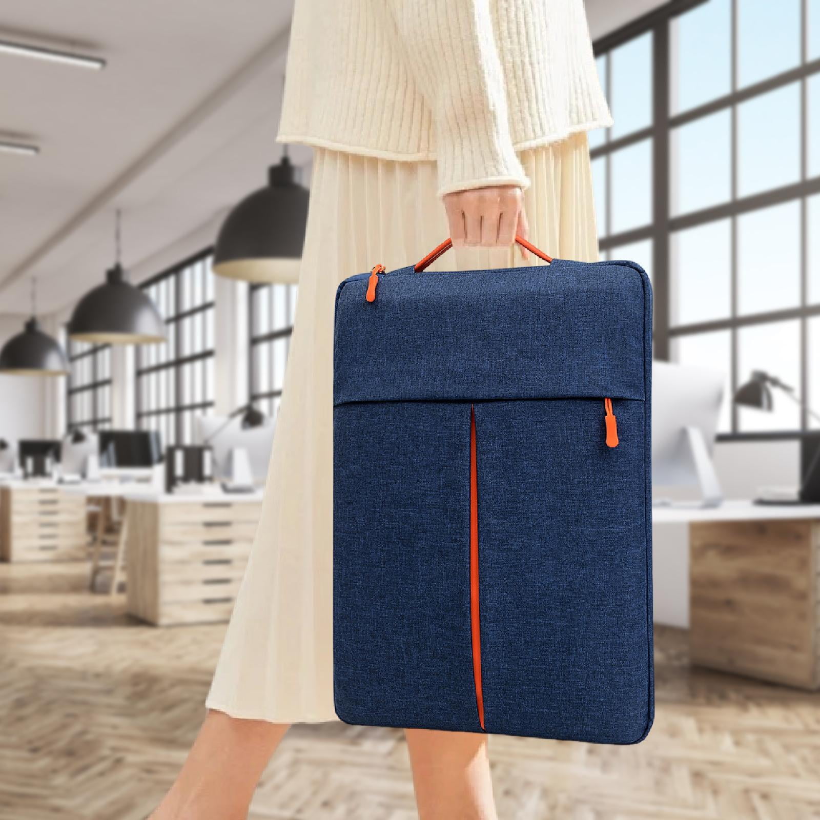LeeQinersw Laptop Sleeve Bag Briefcase Notebook Bag Carrying Case Portable Computer Bag Blue